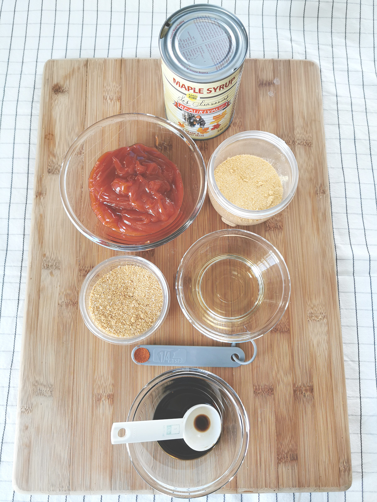 Pois chiches à la sauce bbq